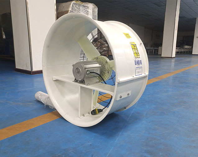 Ventilador de fluxo axial de fibra de vidro de pressão positiva 710