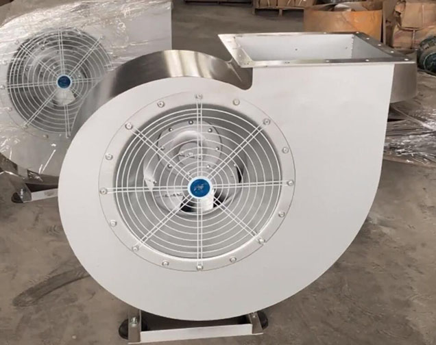 Ventilador de pressão negativa em chapa galvanizada